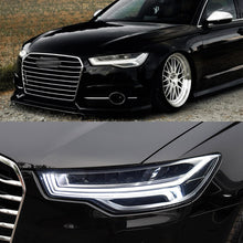 Load image into Gallery viewer, Audi A6 C7/PA (2012–2018) Matrix-Style LED Headlights Assembly – High-End Projector Lens Upgrade