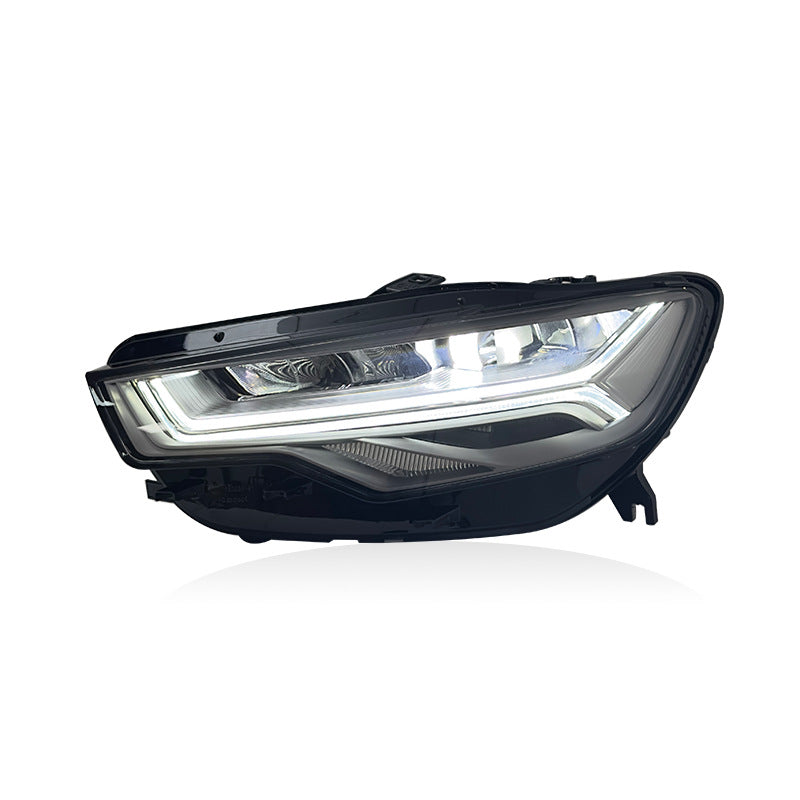 Audi A6 C7/PA (2012–2018) Matrix-Style LED Headlights Assembly – High-End Projector Lens Upgrade