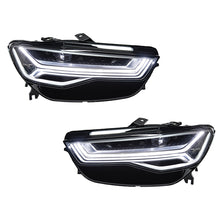 Load image into Gallery viewer, Audi A6 C7/PA (2012–2018) Matrix-Style LED Headlights Assembly