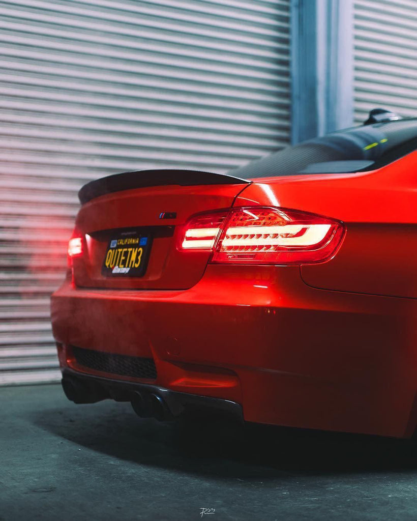 BMW 3 Series E92 M3 325i 330i Tail Lights with Sequential Turn Signals (2006–2012)