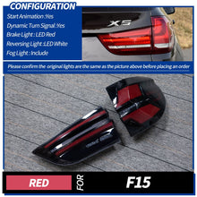 Load image into Gallery viewer, BMW X5 F15 Tail Lights with Sequential Turn Signals (2014-2018)