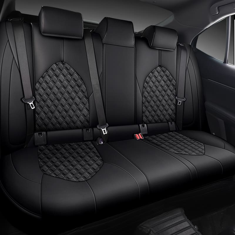 Custom for Toyota Camry(2018-2024) Sport Style Leather Car Seat Cover Full Set