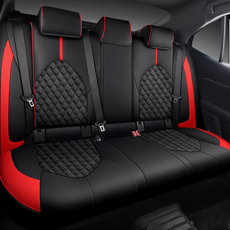 Custom for Toyota Camry(2018-2024) Sport Style Leather Car Seat Cover Full Set