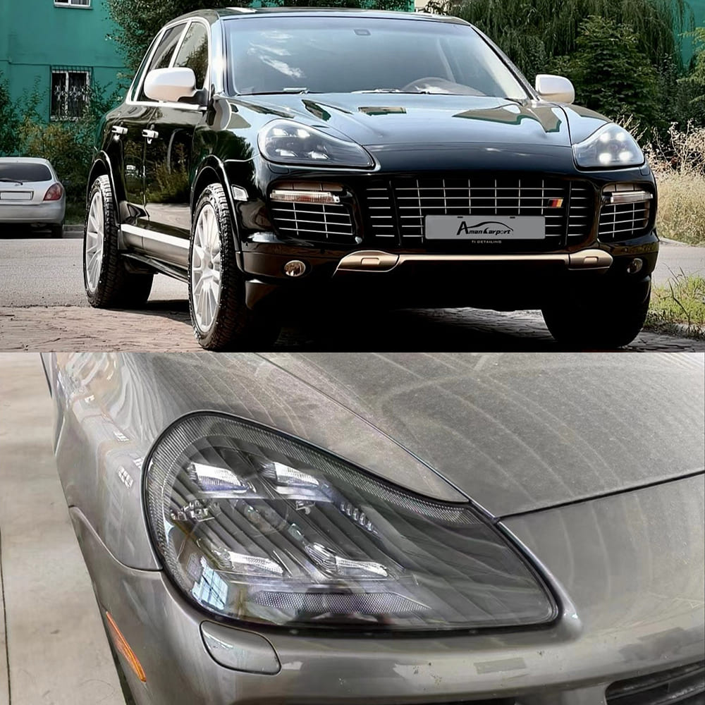 Porsche Cayenne 2007–2010 (957 & 9PA) Matrix LED Headlights Assembly Upgrade