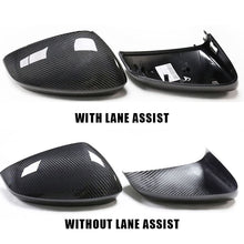 Load image into Gallery viewer, Dry Carbon Fiber Mirror Caps for Audi A3 S3 RS3 2021+