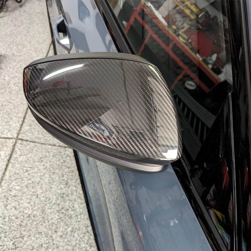 Dry Carbon Fiber Mirror Caps for Audi A3 S3 RS3 2021+