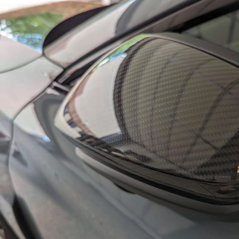 Dry Carbon Fiber Mirror Caps for Audi A3 S3 RS3 2021+