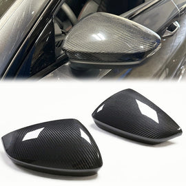 Dry Carbon Fiber Mirror Caps for Audi A3 S3 RS3 2021+