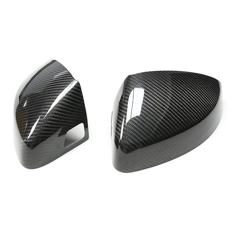 Dry Carbon Fiber Mirror Caps for Audi A3 S3 RS3 2021+
