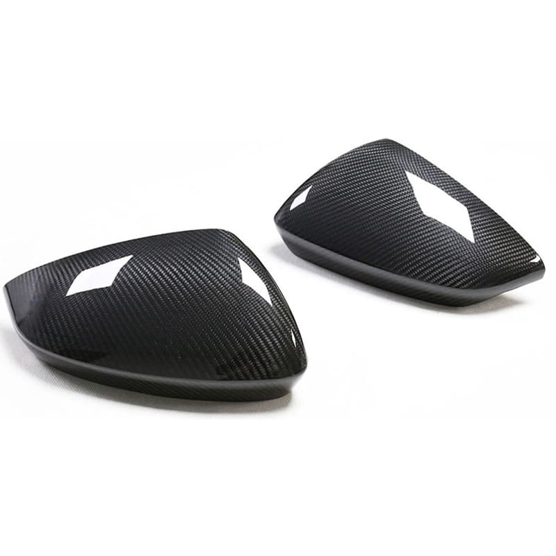 Dry Carbon Fiber Mirror Caps for Audi A3 S3 RS3 2021+