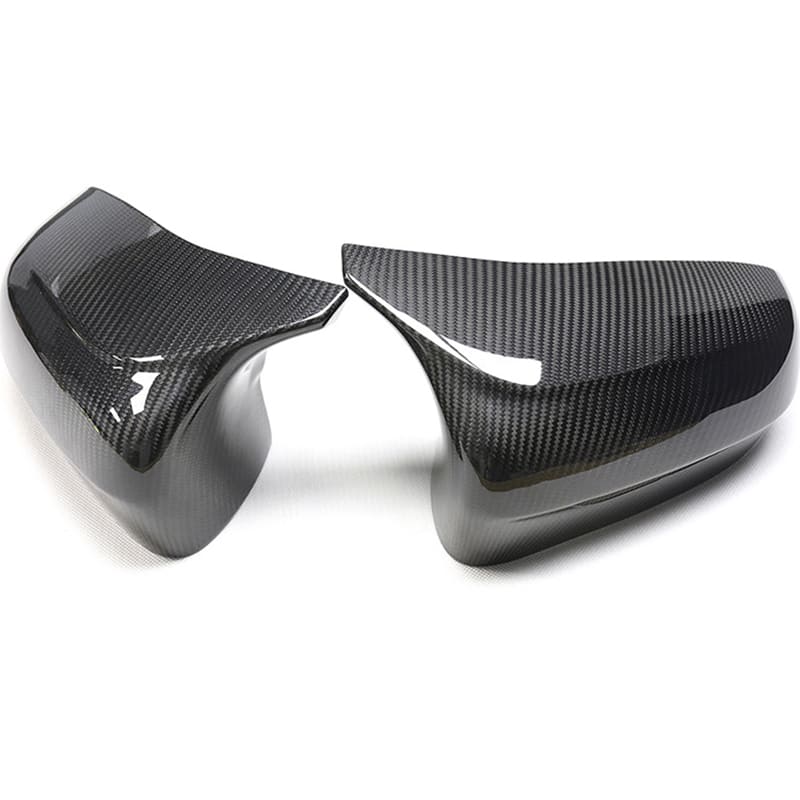 Dry Carbon Fiber Mirror Cap Covers for BMW F90 F91 F92 M5 M8 2018–2023
