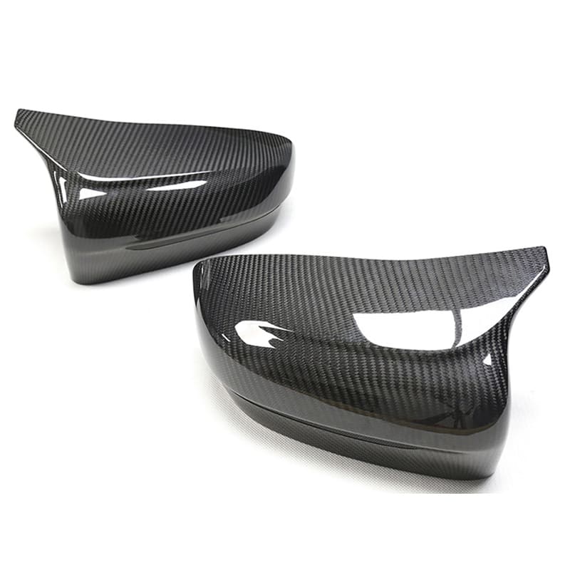 Dry Carbon Fiber Mirror Cap Covers for BMW F90 F91 F92 M5 M8 2018–2023