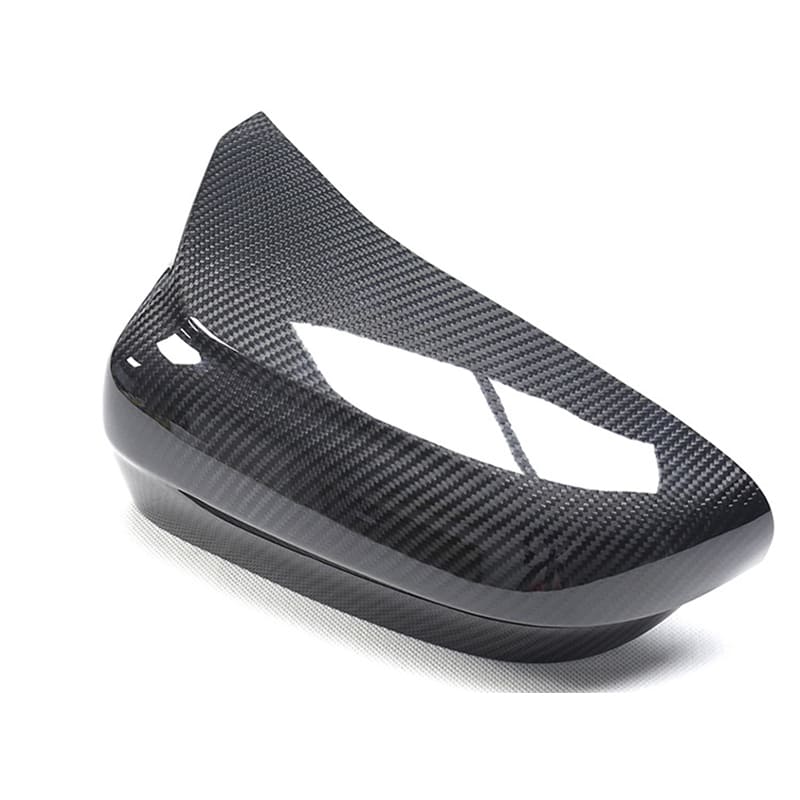 Dry Carbon Fiber Mirror Cap Covers for BMW F90 F91 F92 M5 M8 2018–2023