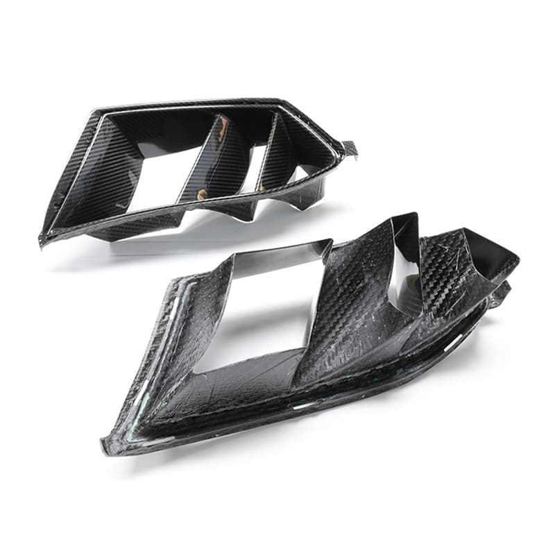 Dry Carbon Fiber Front Bumper Air Intakes for BMW G80 G82 G83 M3 M4 2021+