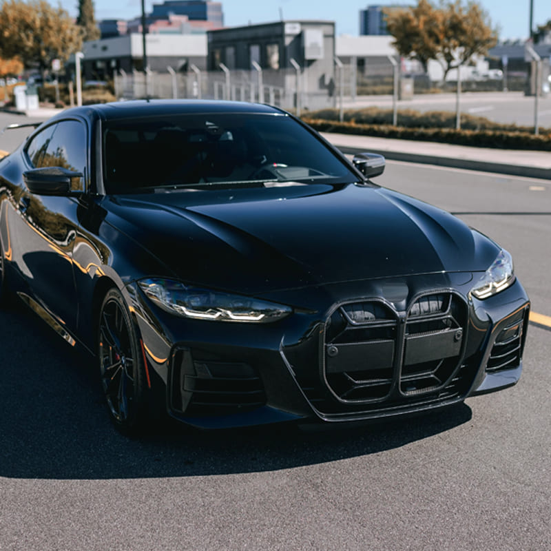 BMW 4 Series G22 G23 G26 CSL Style Dry Carbon Fiber Kidney Grille (2021+)