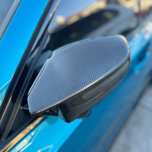 Load image into Gallery viewer, BMW G8x M3 M4 M2 Dry Carbon Fiber Mirror Caps 2021+