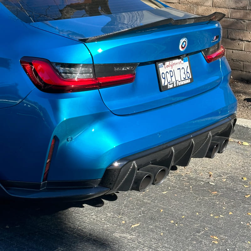 Dry Carbon Fiber MP Style Rear Diffuser for BMW G80 G82 G83 M3 M4 2021+