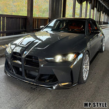 Load image into Gallery viewer, Dry Carbon Fiber Front Lip MP V CSL Style for BMW G80 G82 G83 M3 M4 2021+