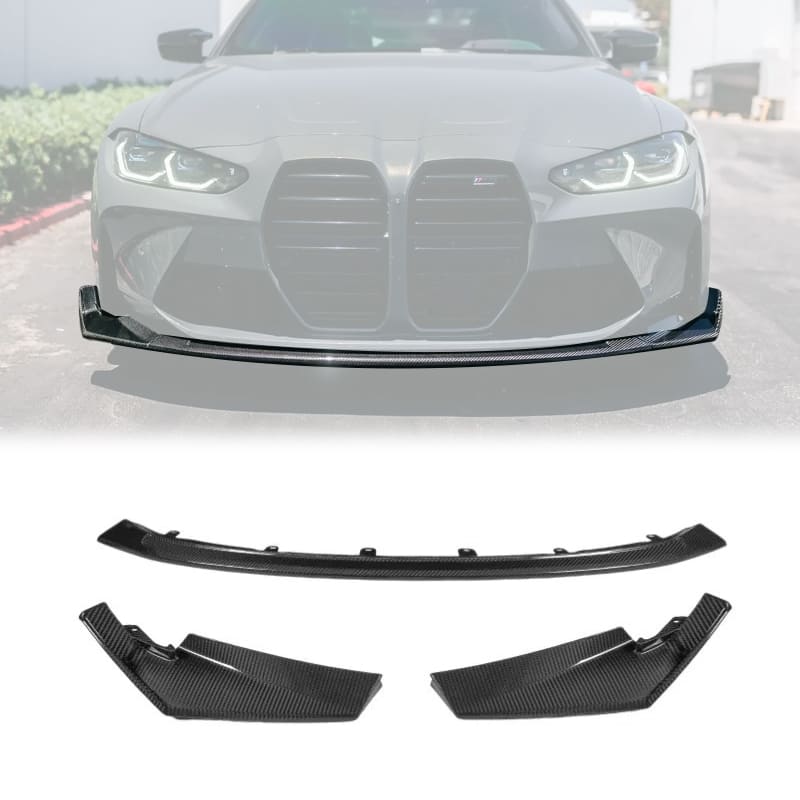 Dry Carbon Fiber Front Lip MP V CSL Style for BMW G80 G82 G83 M3 M4 2021+