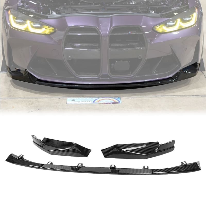 Dry Carbon Fiber Front Lip MP V CSL Style for BMW G80 G82 G83 M3 M4 2021+