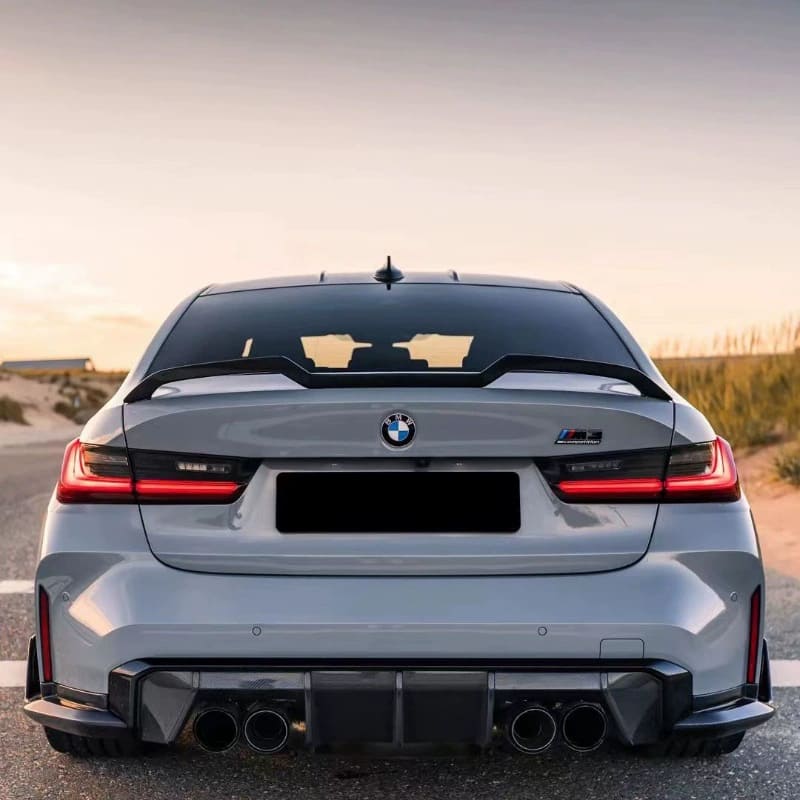 BMW G80 M3 G82 M4 Dry Carbon Fiber M Performance Style Trunk Spoiler 2021+