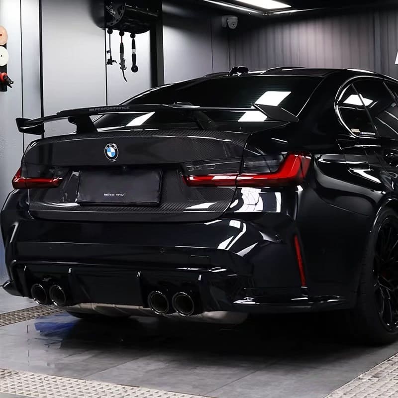 BMW G80 M3 G82 M4 Dry Carbon Fiber M Performance Style Trunk Spoiler 2021+