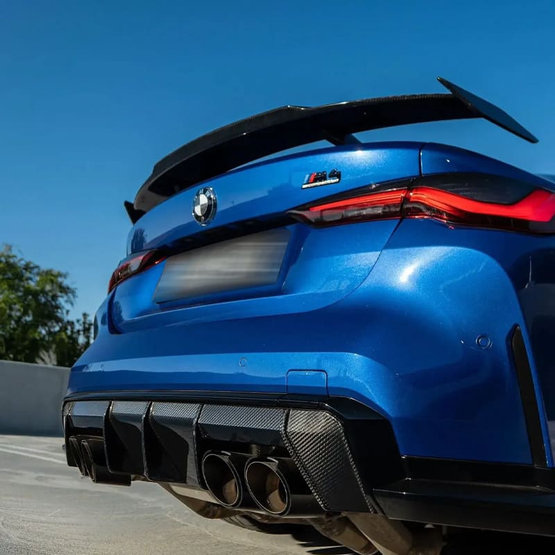 BMW G80 M3 G82 M4 Dry Carbon Fiber M Performance Style Trunk Spoiler 2021+