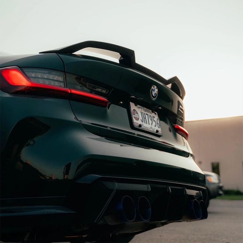 BMW G80 M3 G82 M4 Dry Carbon Fiber M Performance Style Trunk Spoiler 2021+