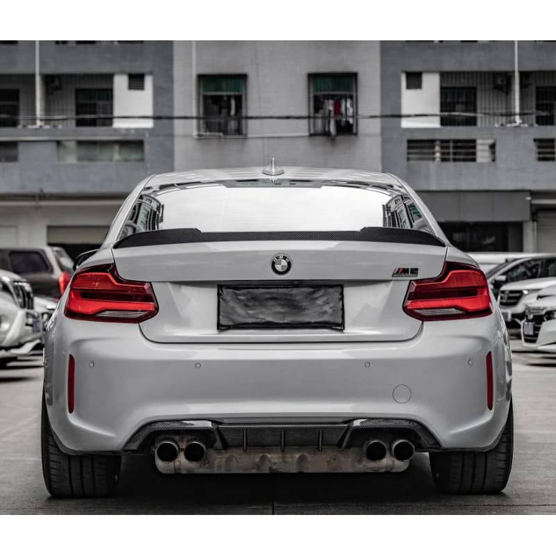 MP Style Dry Carbon Fiber Rear Diffuser for BMW F87 M2C 2019–2021