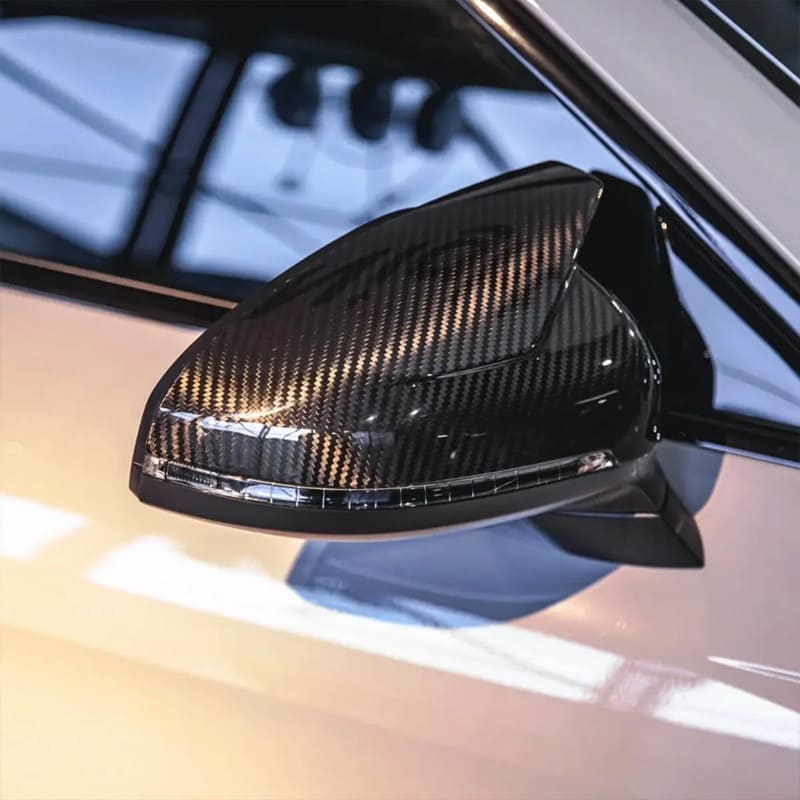 Carbon Fiber Mirror Caps for Audi A4 S4 RS4 A5 S5 RS5 2016-2024