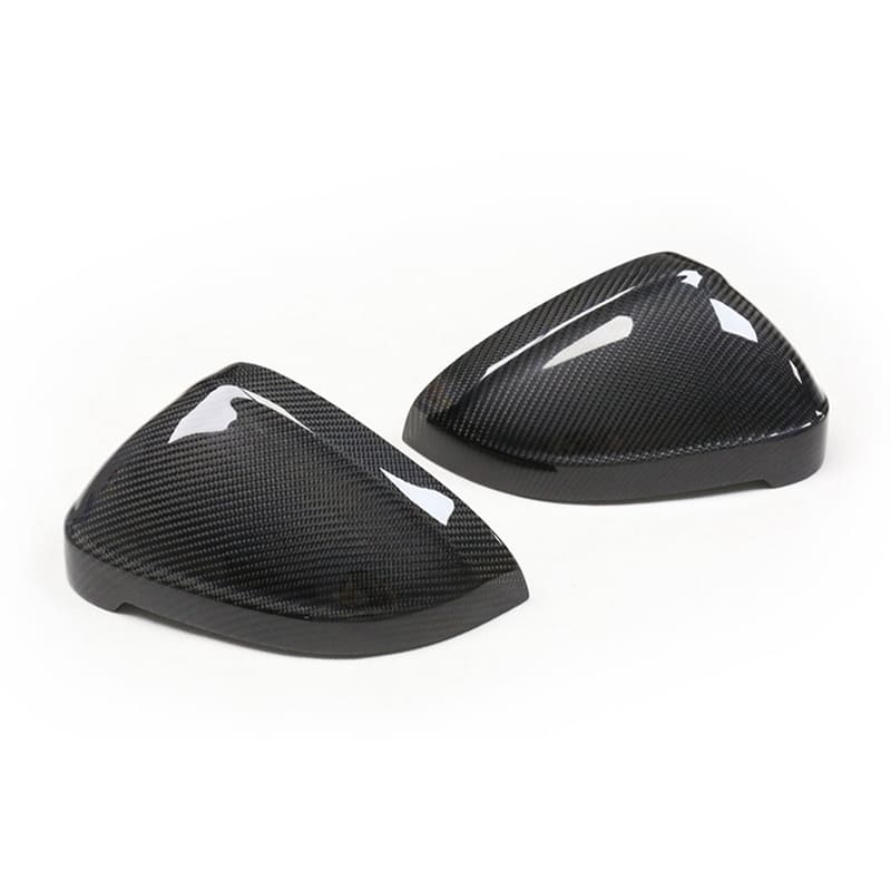 Dry Carbon Fiber Mirror Caps for Audi A4 S4 RS4 A5 S5 RS5 2017-2024