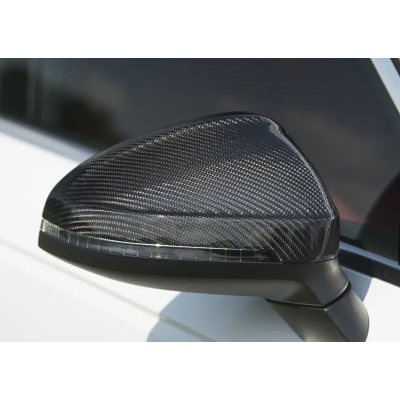 Dry Carbon Fiber Mirror Caps for Audi A4 S4 RS4 A5 S5 RS5 2017-2024