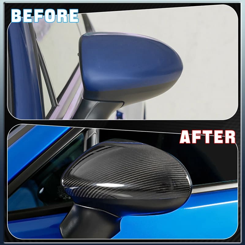 Dry Carbon Fiber Mirror Caps for Toyota GR86 Subaru BRZ 2022+