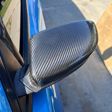 Load image into Gallery viewer, Dry Carbon Fiber Mirror Caps for Dodge Charger 2011-2023