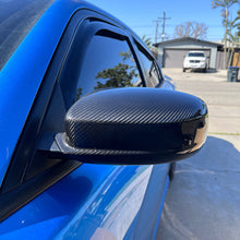 Load image into Gallery viewer, Dry Carbon Fiber Mirror Caps for Dodge Charger 2011-2023