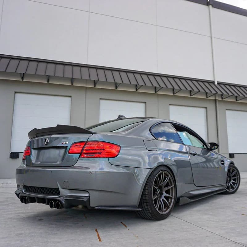 BMW E92 M3 Real Carbon Fiber Trunk Spoiler PSM Style