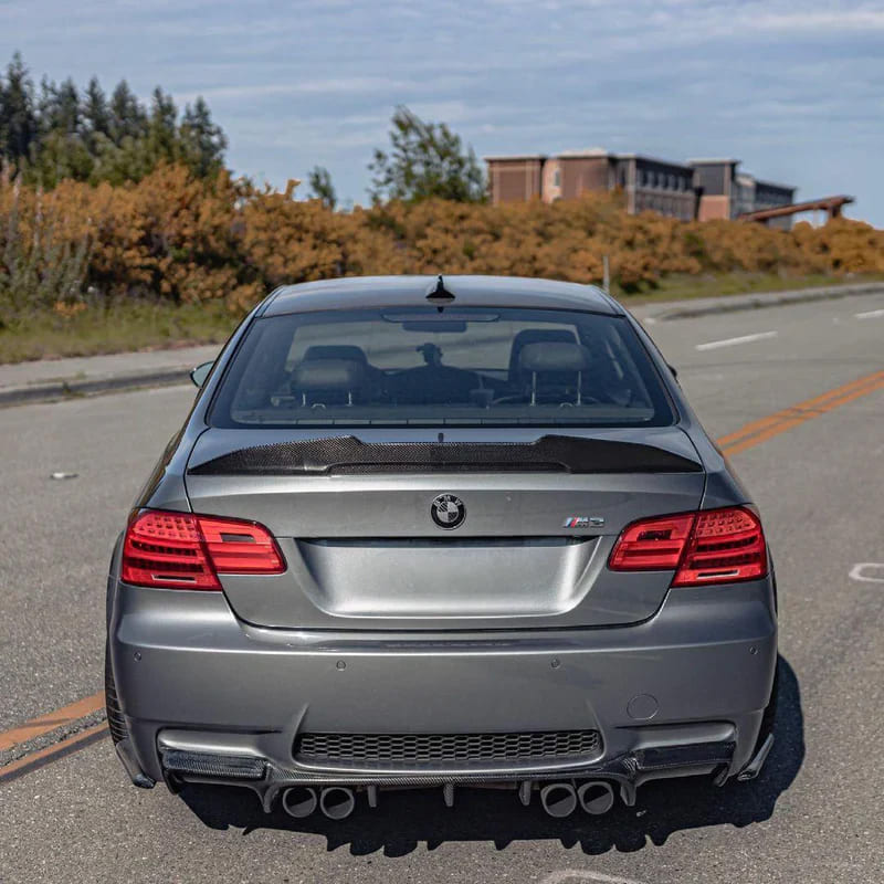 BMW E92 M3 Real Carbon Fiber Trunk Spoiler PSM Style