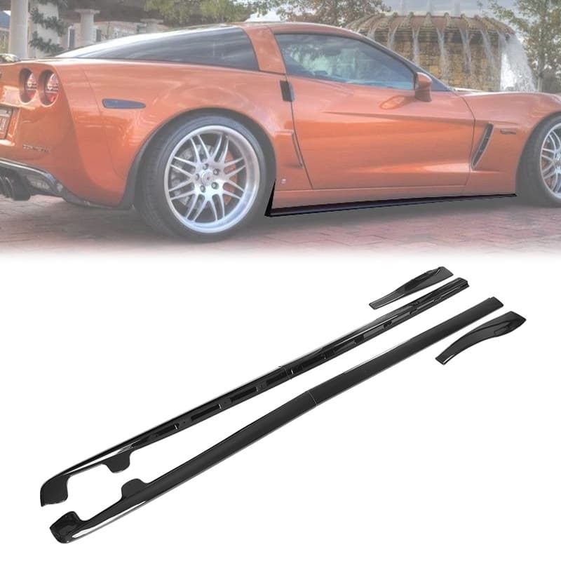 Corvette C6 Aero Kit (2005–2013) – Front Lip, Side Skirts & Rear Spoiler