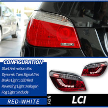 Load image into Gallery viewer, BMW 5 Series E60 LED Tail Lights Dragon Scale Style (2003–2010)