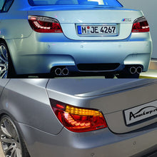 Load image into Gallery viewer, BMW 5 Series E60 LED Tail Lights Dragon Scale Style (2003–2010)