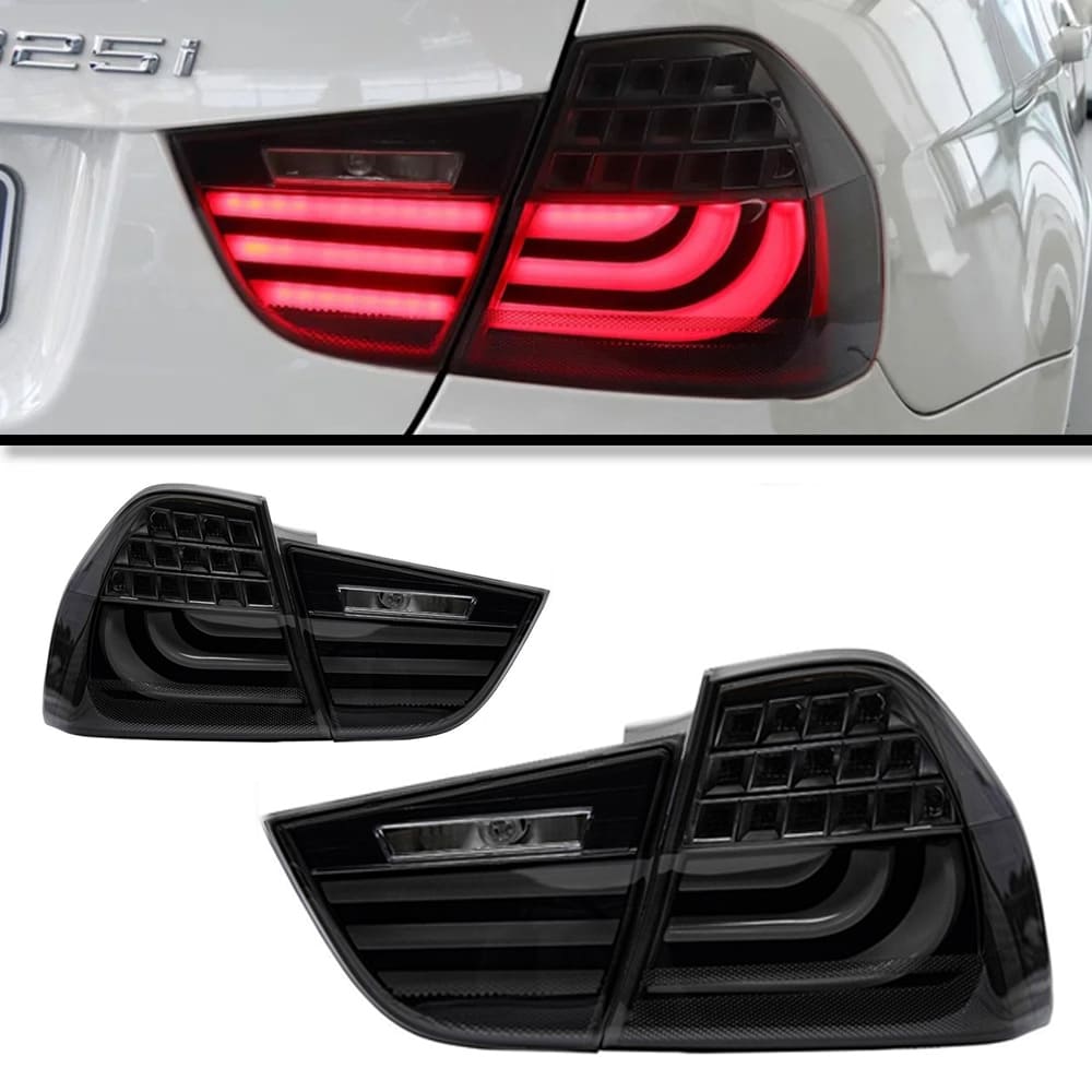 BMW 3 Series E90 Tail Lights with Sequential Turn Signals (2005–2012)