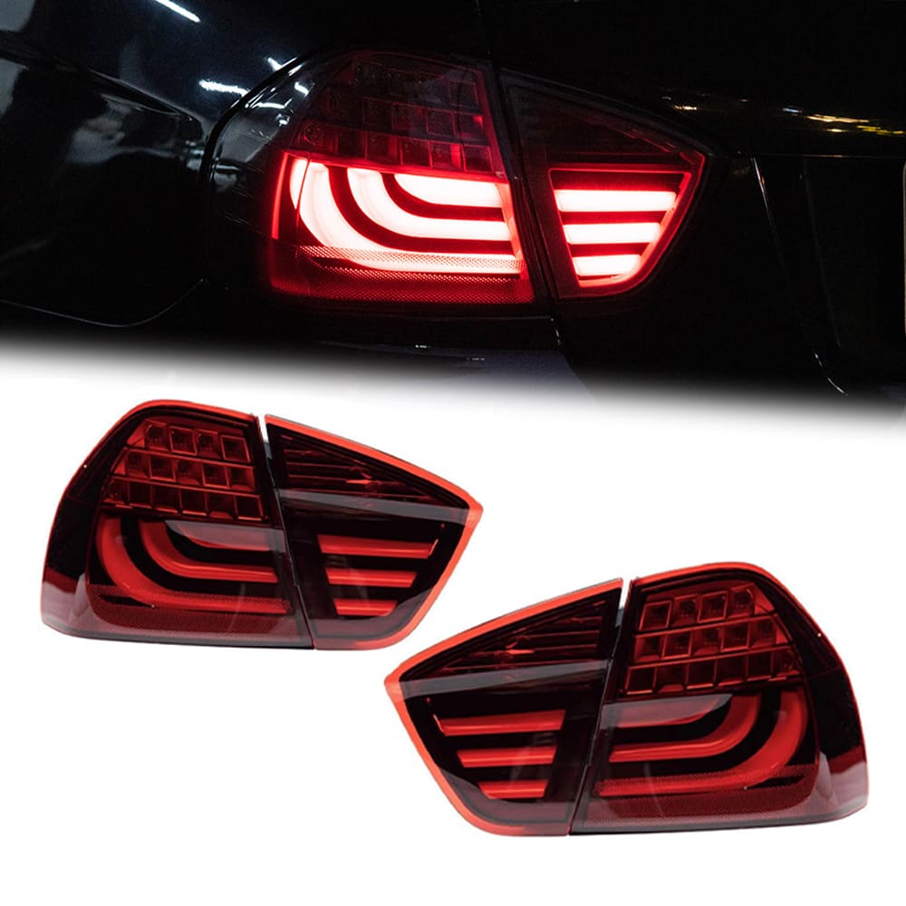BMW 3 Series E90 Tail Lights with Sequential Turn Signals (2005–2012)