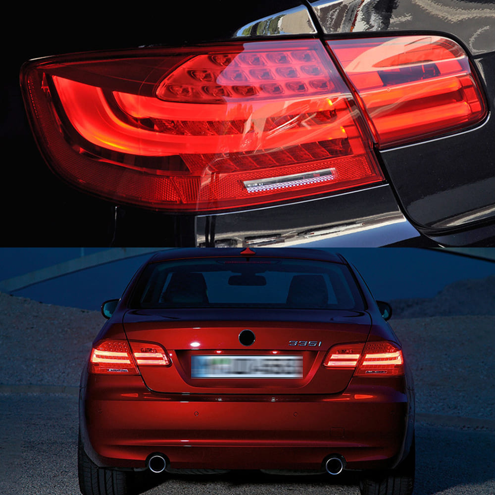 BMW 3 Series E92 M3 325i 330i Tail Lights with Sequential Turn Signals ...