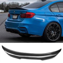 Load image into Gallery viewer, BMW F30 Real Carbon Fiber Trunk Spoiler PSM Style
