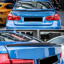 Load image into Gallery viewer, BMW F30 Real Carbon Fiber Trunk Spoiler PSM Style