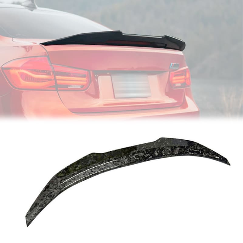 BMW F30 Real Carbon Fiber Trunk Spoiler PSM Style