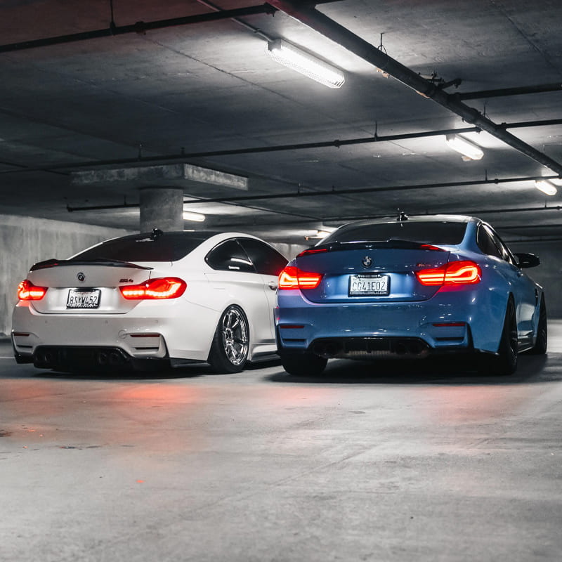 BMW F82 F83 M4 Dry Carbon Fiber M Performance Style Trunk Spoiler