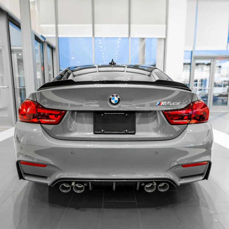 BMW F82 F83 M4 Dry Carbon Fiber M Performance Style Trunk Spoiler