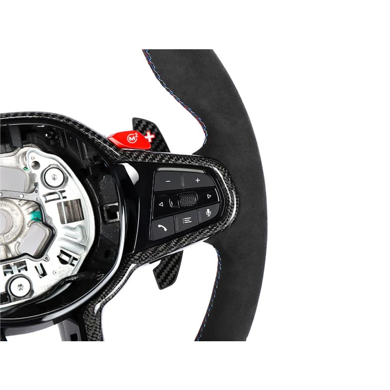 Carbon Fiber Steering Wheel for BMW G Series (2/3/4/5 Series G20 G22 G8X M3 M4 M5 X3 X5)