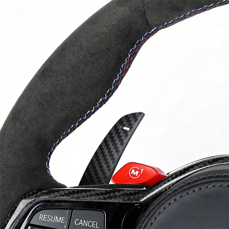 Carbon Fiber Steering Wheel for BMW G Series (2/3/4/5 Series G20 G22 G8X M3 M4 M5 X3 X5)